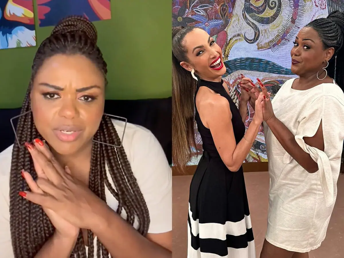Patrícia Poeta e Carla Cristina Cardoso, a Bruna de Vai na Fé, no Encontro