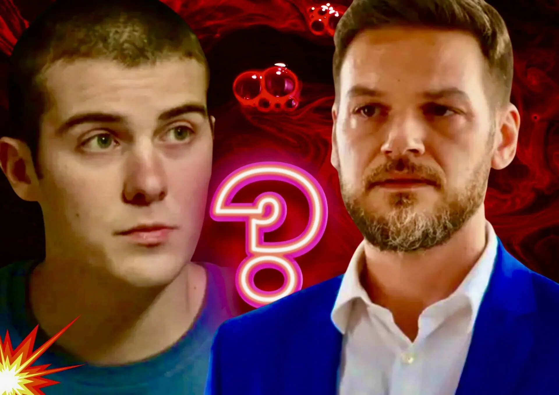 Theo (Emílio Dantas) e Rafa (Caio Manhente) em Vai na Fé