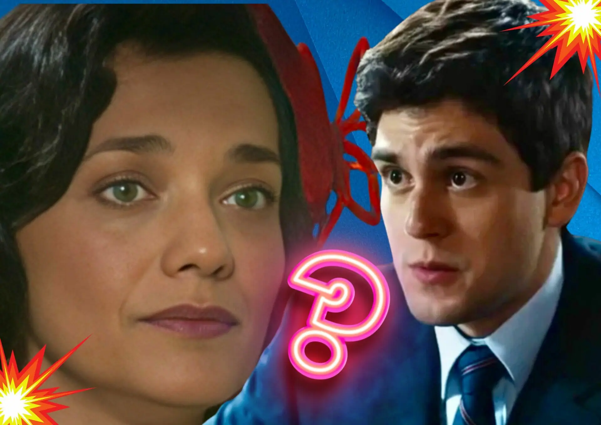 Verônica (Ana Cecília Costa) e Júlio (Daniel Rangel) em Amor Perfeito