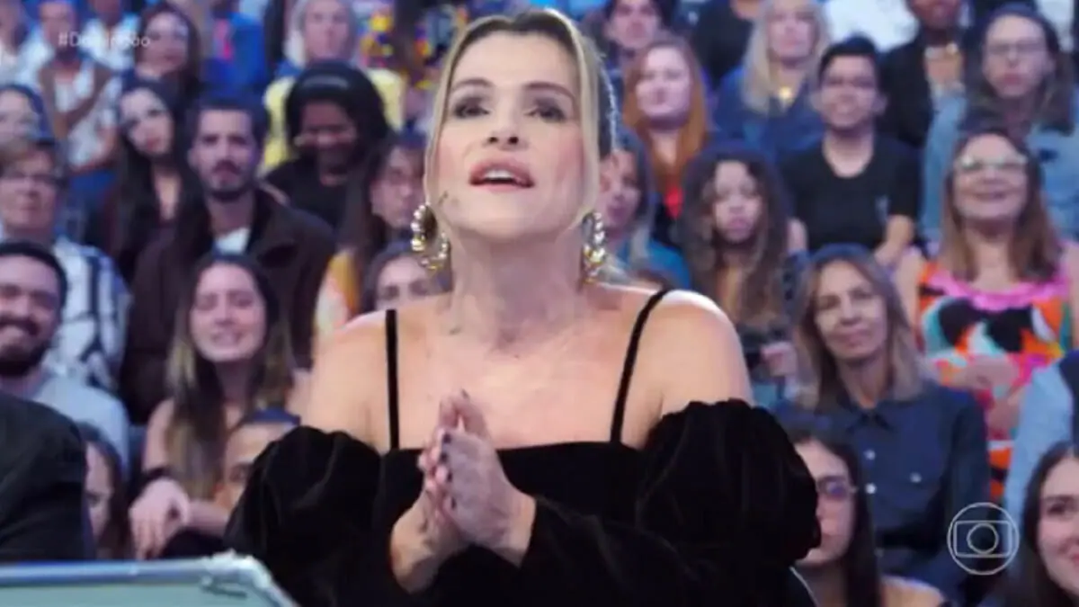 Ingrid Guimarães no Domingão com Huck
