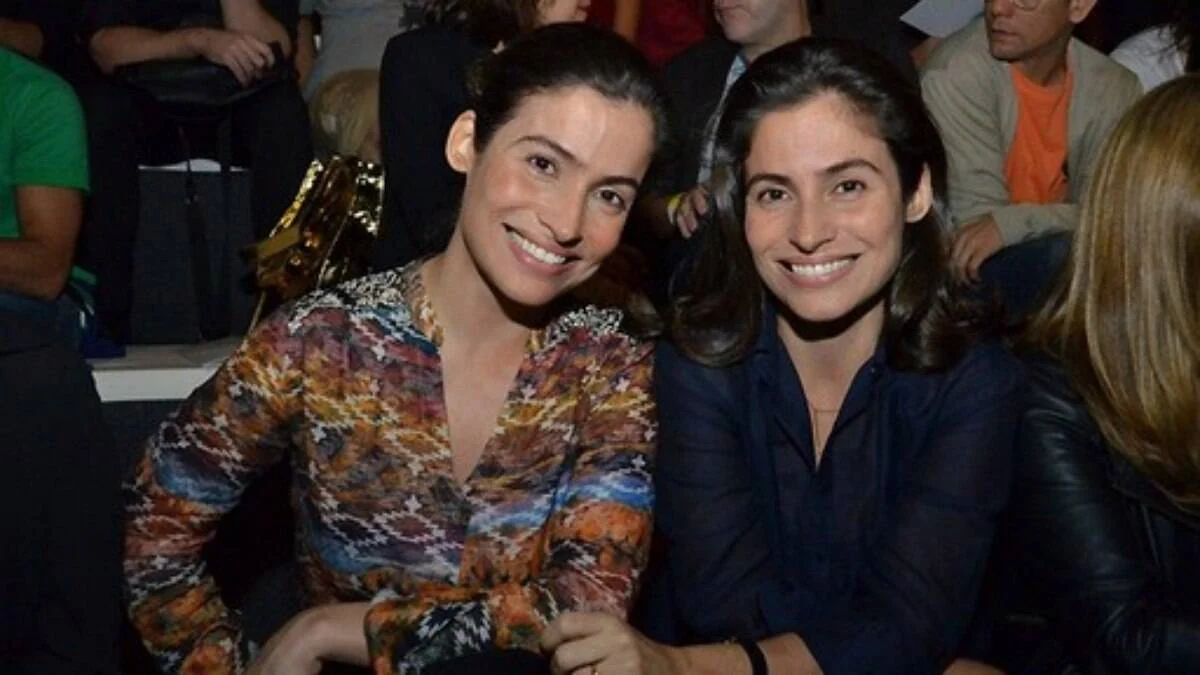 Renata Vasconcellos e Lanza Mazza