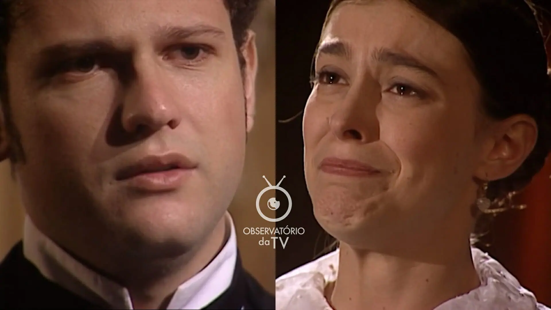 Abelardo (Selton Mello) e Juliana (Júlia Feldens) de Força de Um Desejo