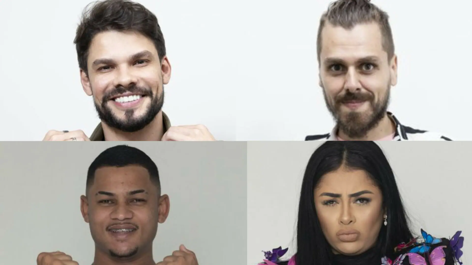 Alexandre, Daniel, Gabriel e Medrado em A Grande Conquista