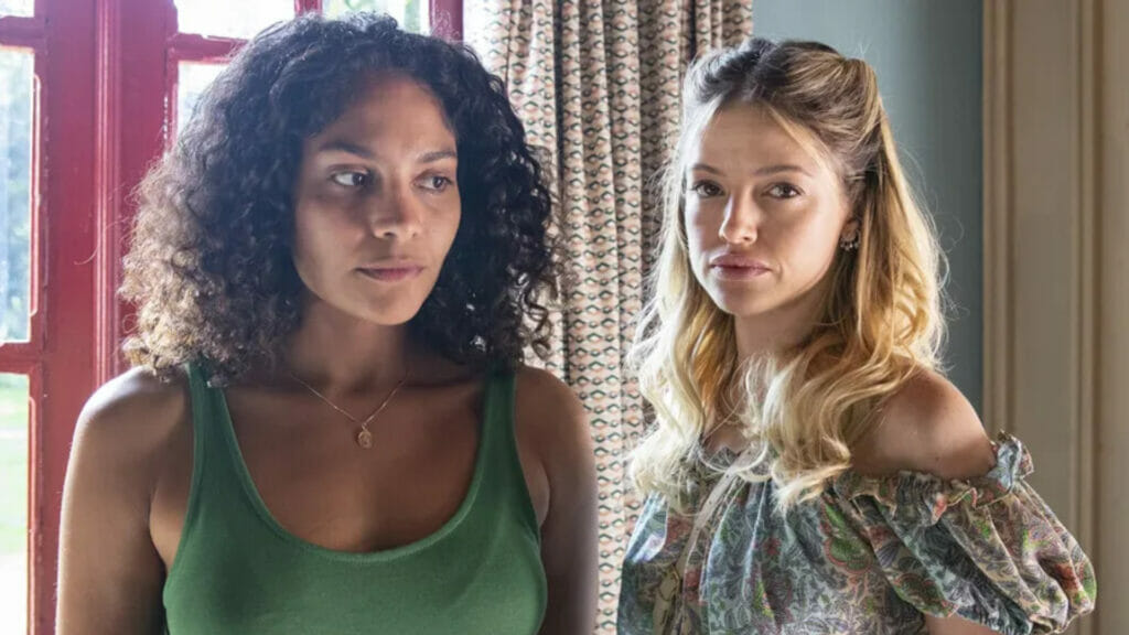 Aline (Bárbara Reis) e Graça (Agatha Moreira) em Amor Perfeito