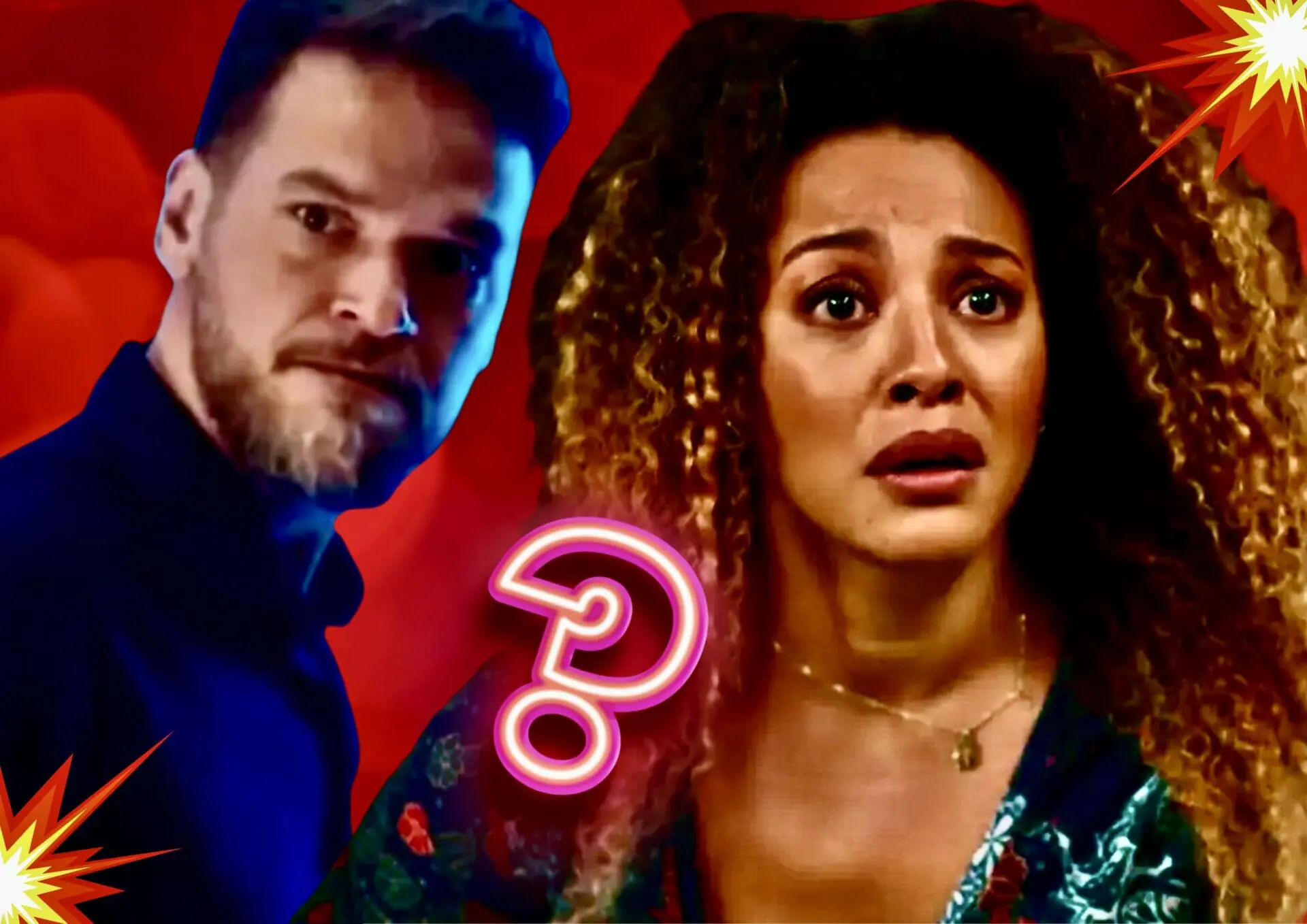 Theo (Emílio Dantas) e Sol (Sheron Menezes) em Vai na Fé