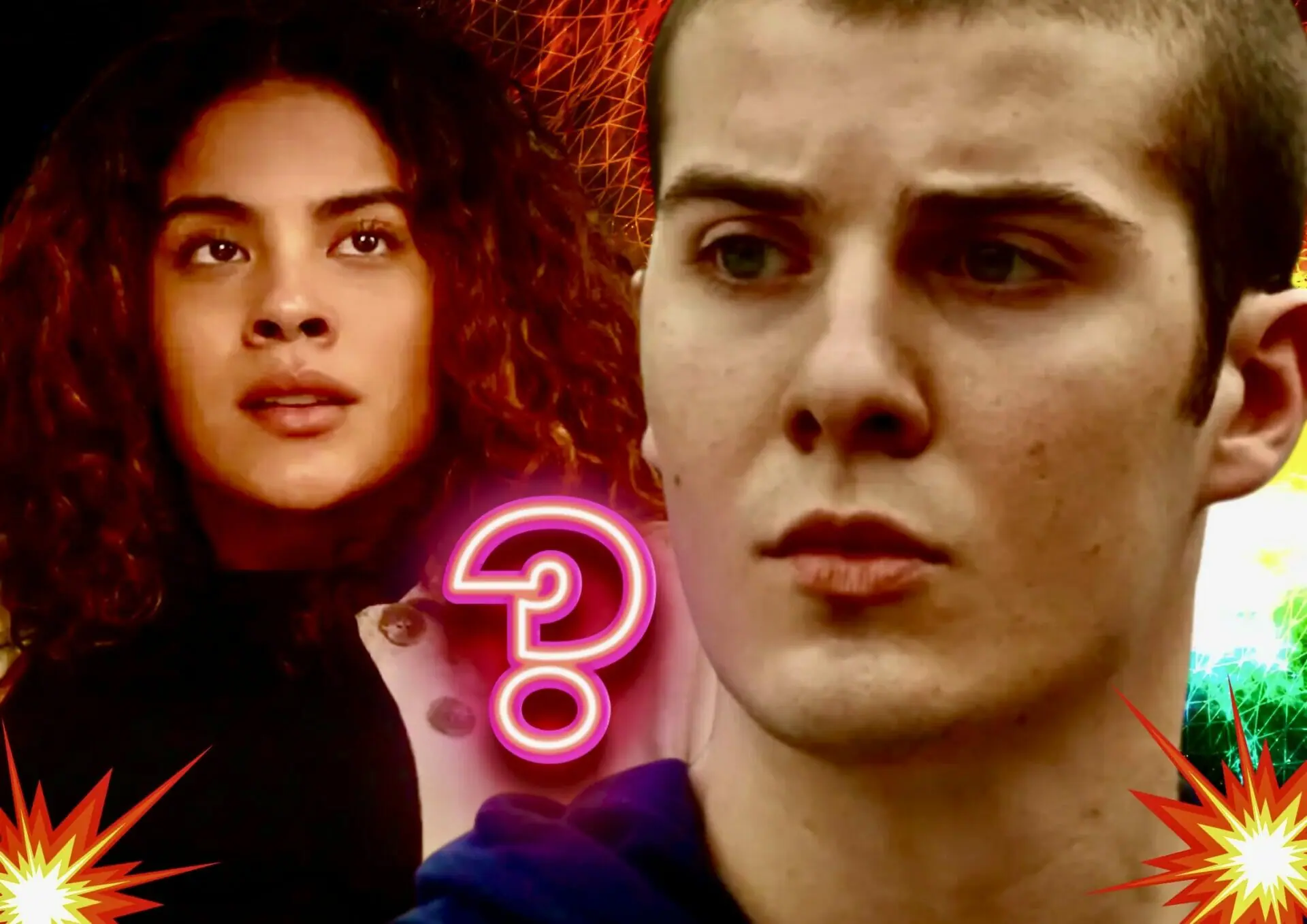 Jenifer (Bella Campos) e Rafa (Caio Manhente) em Vai na Fé