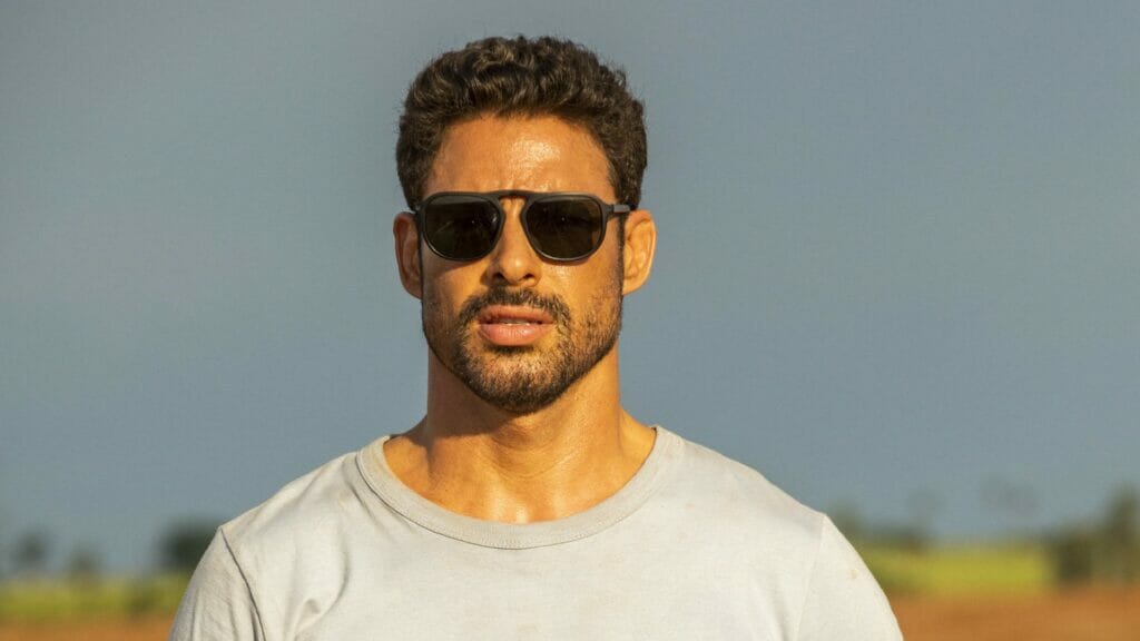 Caio (Cauã Reymond) em Terra e Paixão