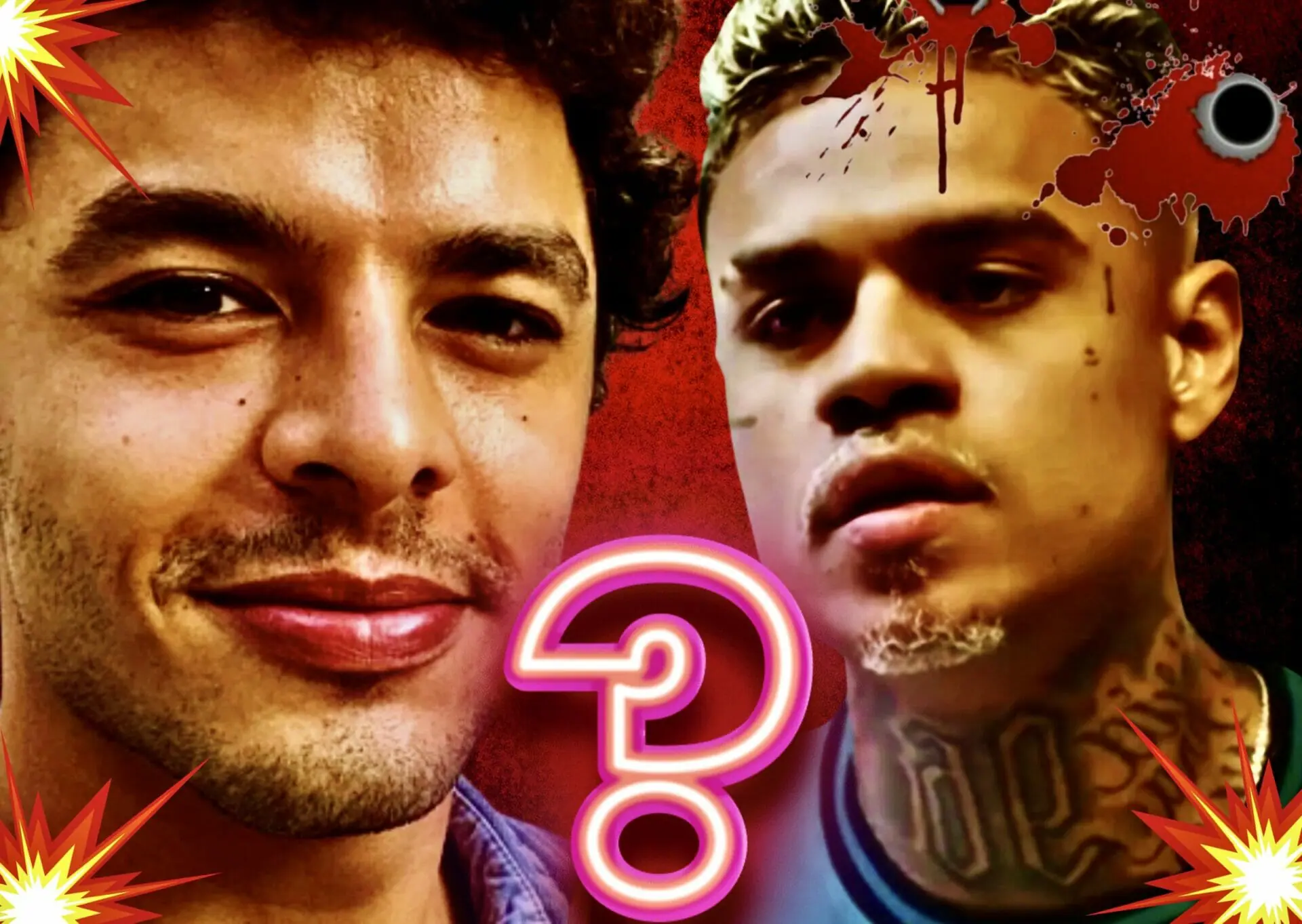 Hugo (MC Cabelinho) e Eduardo (Matheus Abreu) de Vai na Fé