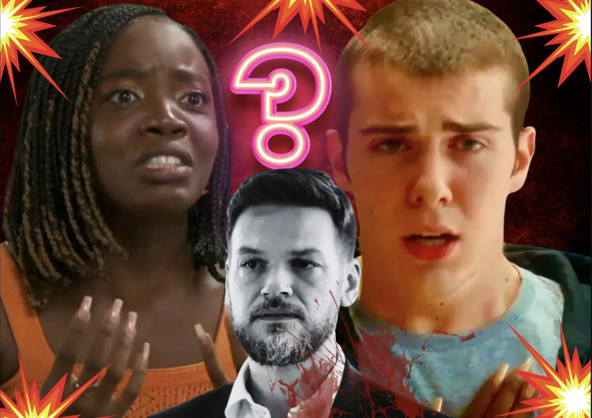 Theo (Emílio Dantas), Kate (Clara Moneke) e Rafa (Caio Manhente) de Vai na Fé