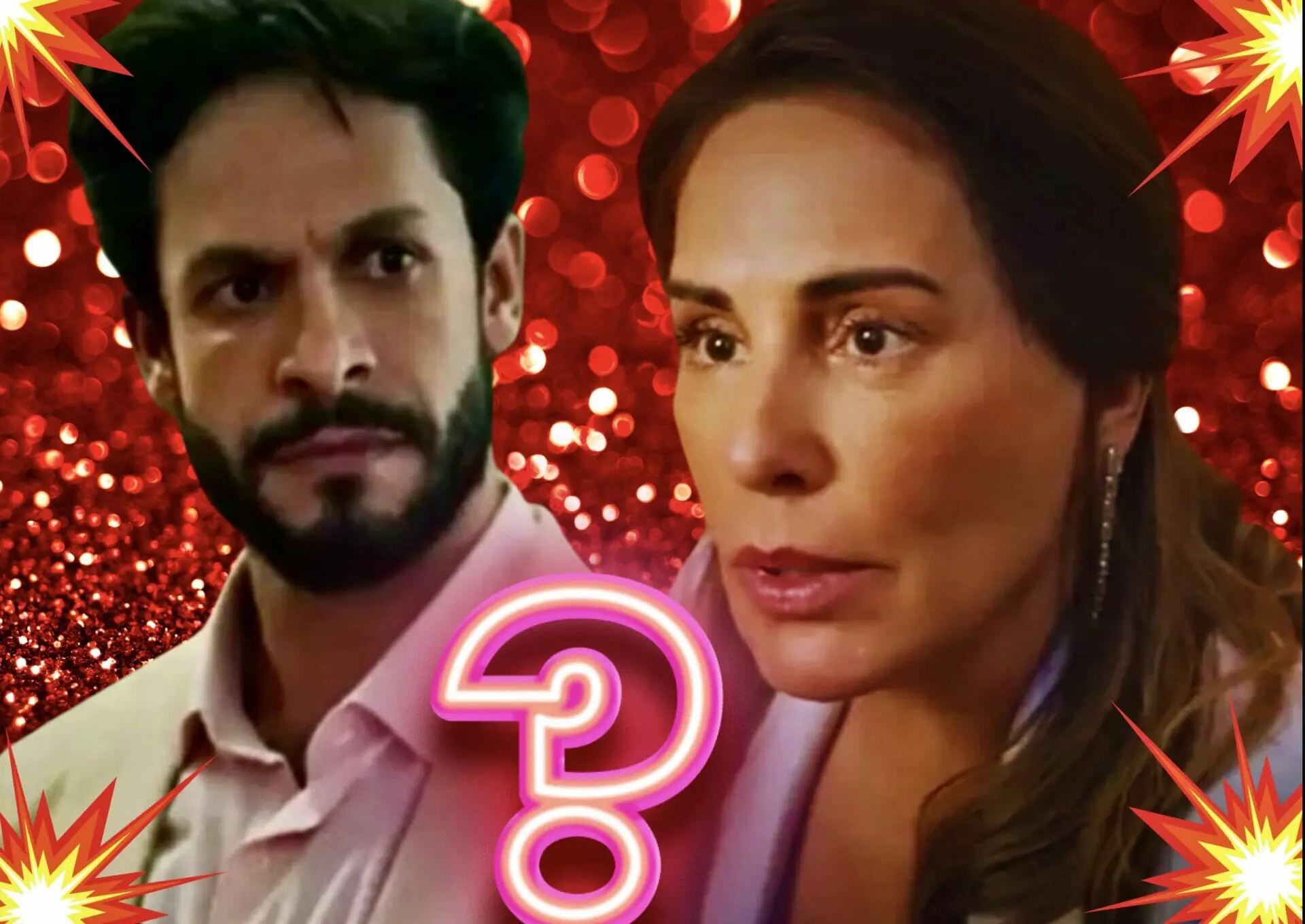 Irene (Gloria Pires) e Luigi (Rainer Cadete) de Terra e Paixão