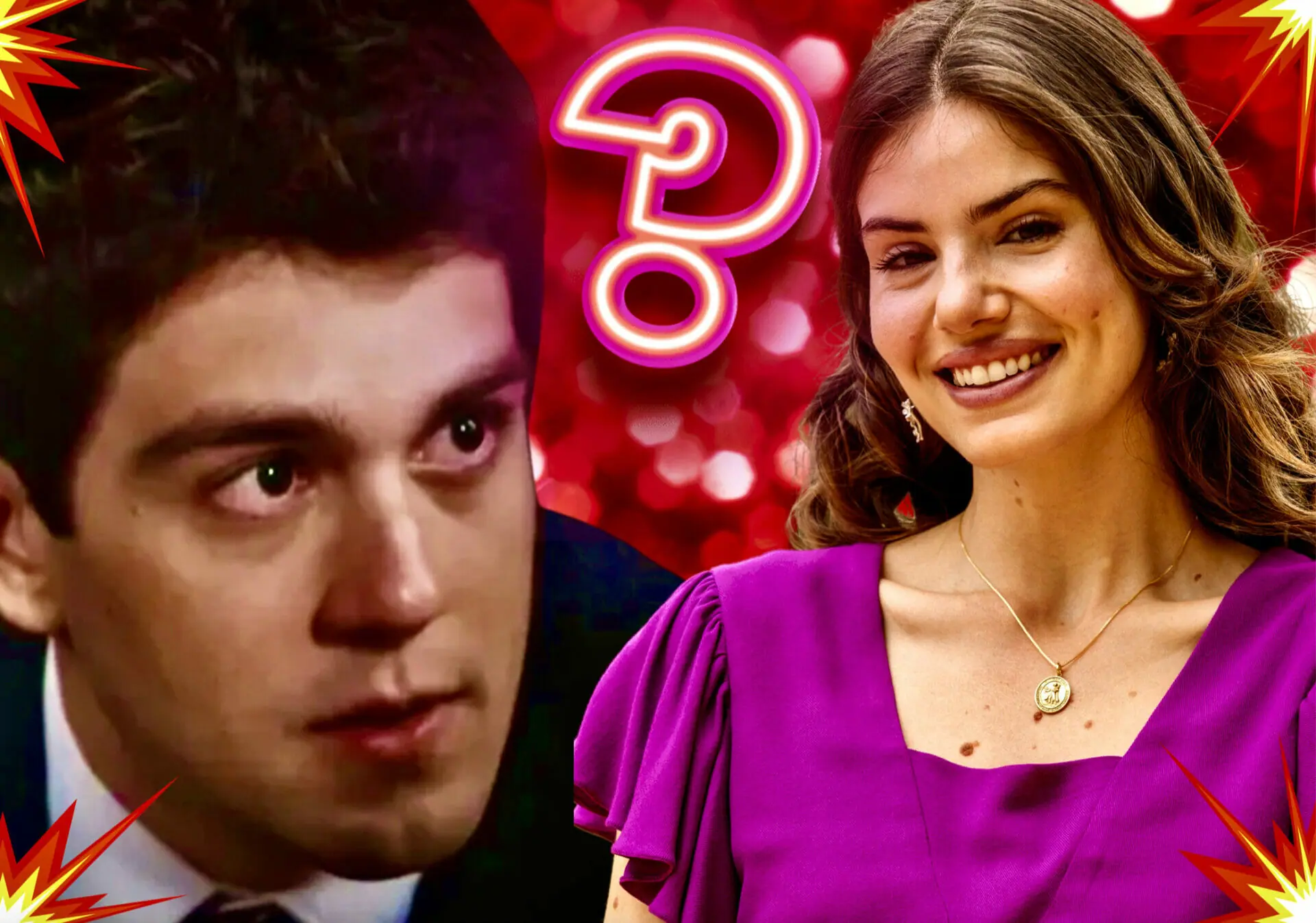 Júlio (Daniel Rangel) e Marê (Camila Queiroz) de Amor Perfeito