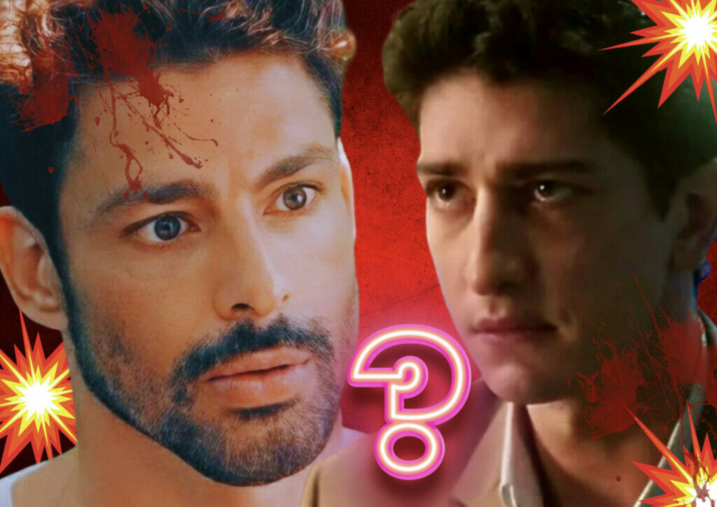 Caio (Cau&atilde; Reymond) e Daniel (Johnny Massaro) em Terra e Paix&atilde;o