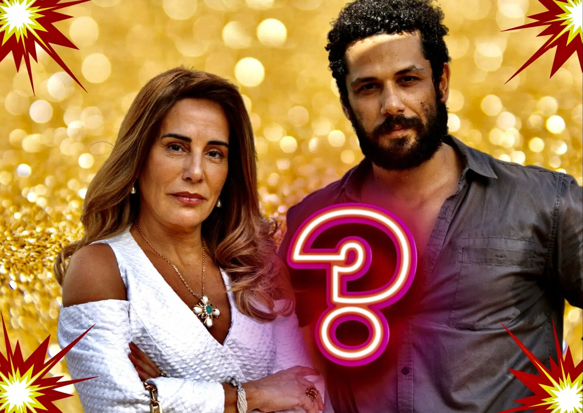 Irene (Gloria Pires) e Ramiro (Amaury Lorenzo) em Terra e Paixão