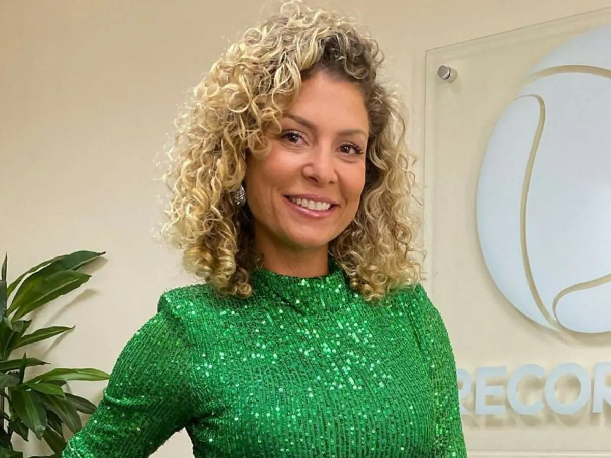 A atriz Bárbara Borges