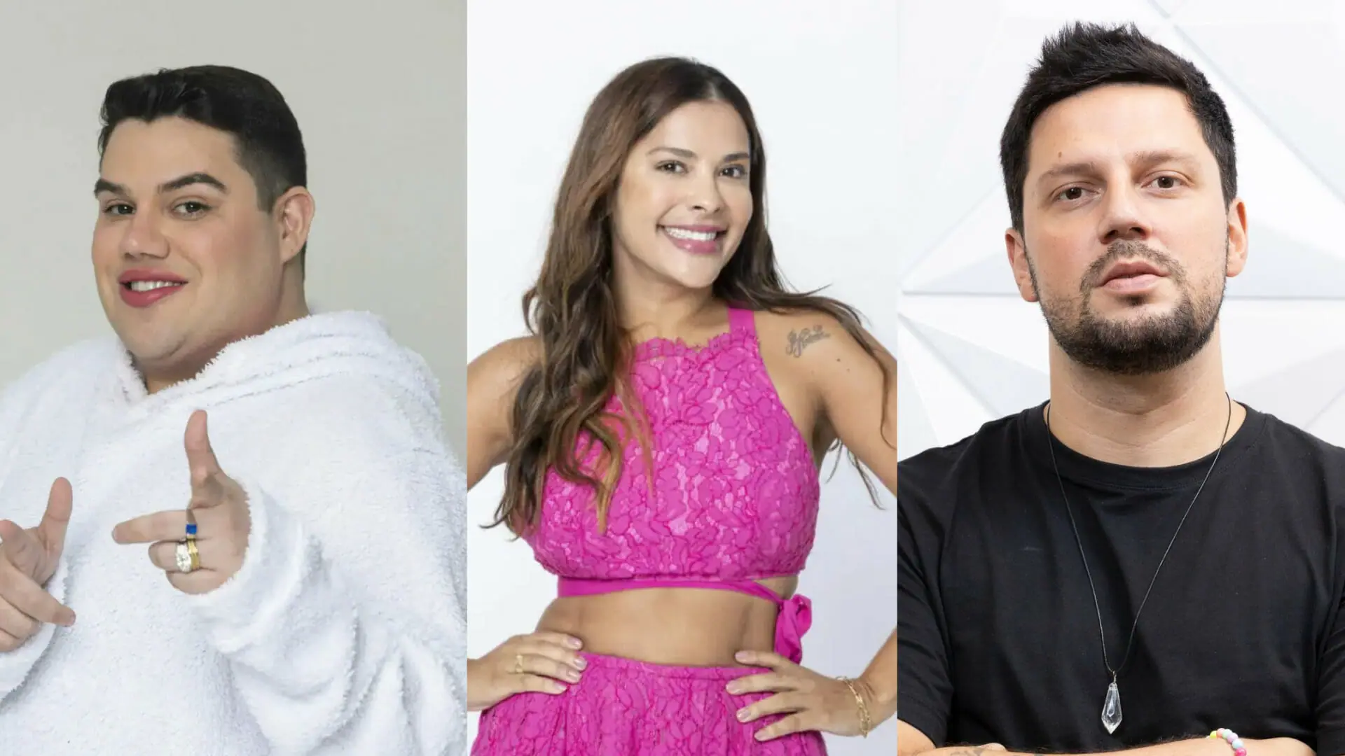 Erick, Gyselle e Thiago Servo em A Grande Conquista