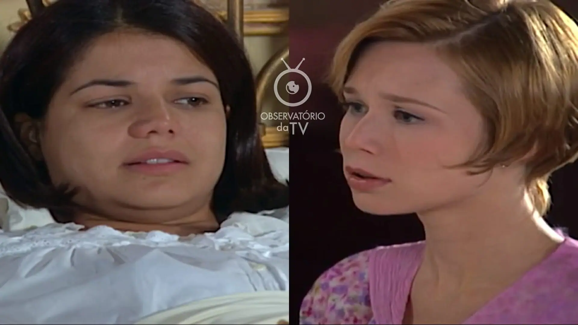 Graça (Nívea Stelmann) e Ana Francisca (Mariana Ximenes) de Chocolate com Pimenta