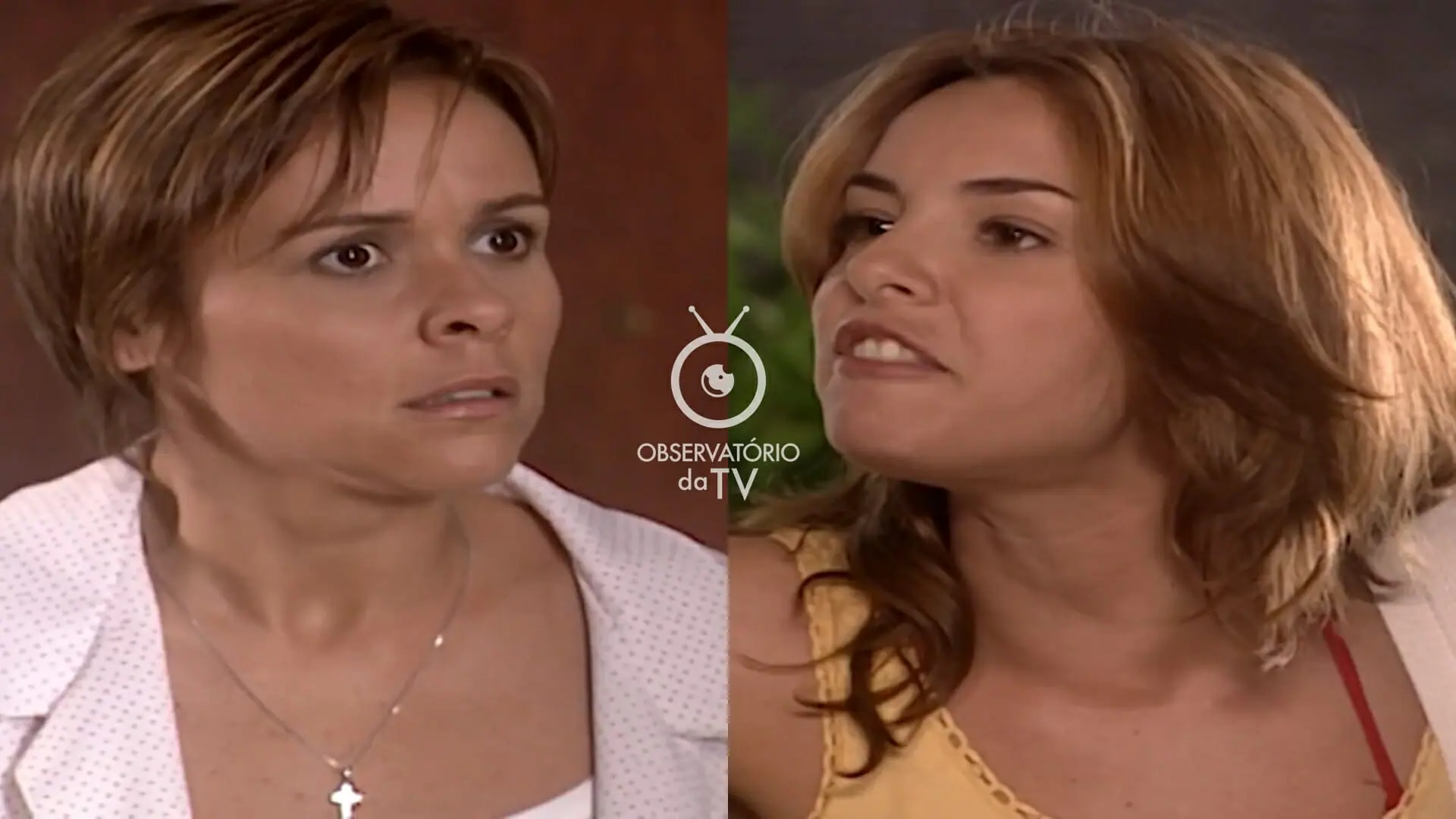 Heloísa (Giulia Gam) e Dóris (Regiane Alves) de Mulheres Apaixonadas