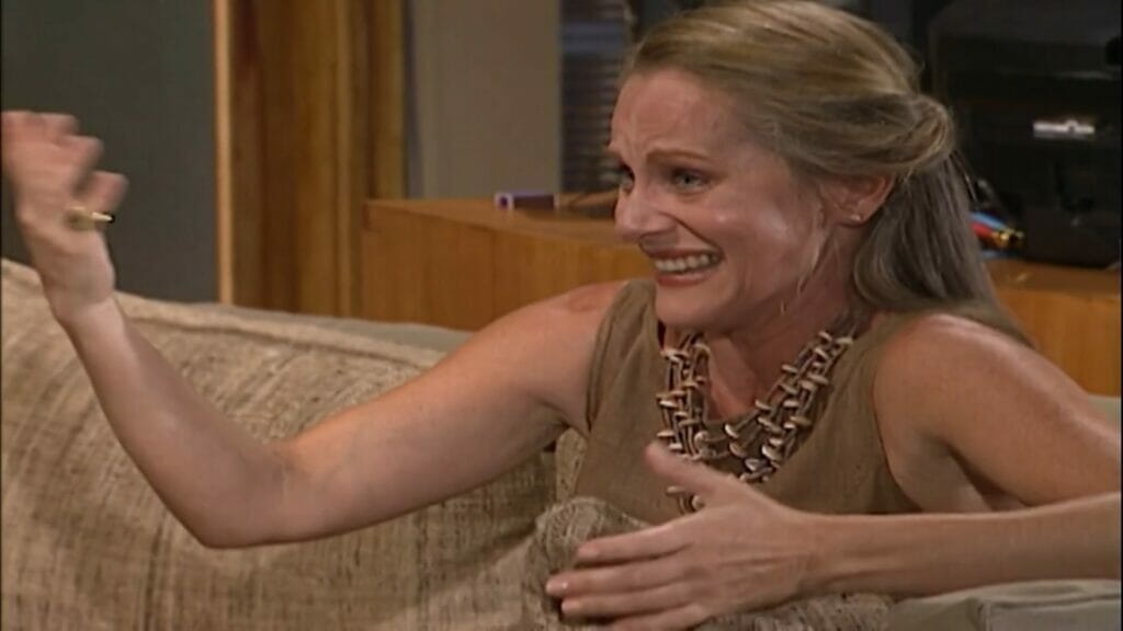 Hilda (Lucinha Lins) em Corpo Dourado