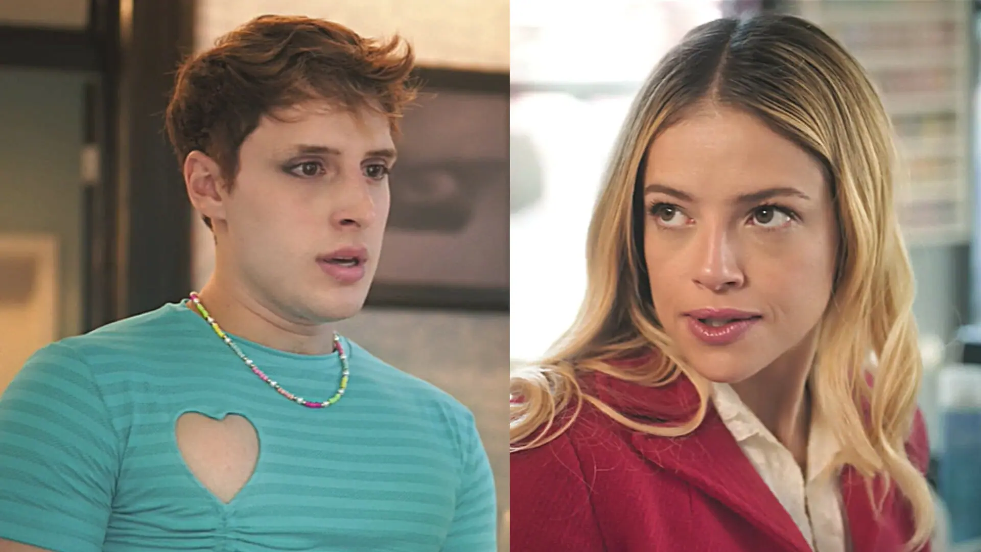 Kelvin (Diego Martins) e Graça (Agatha Moreira) em Terra e Paixão