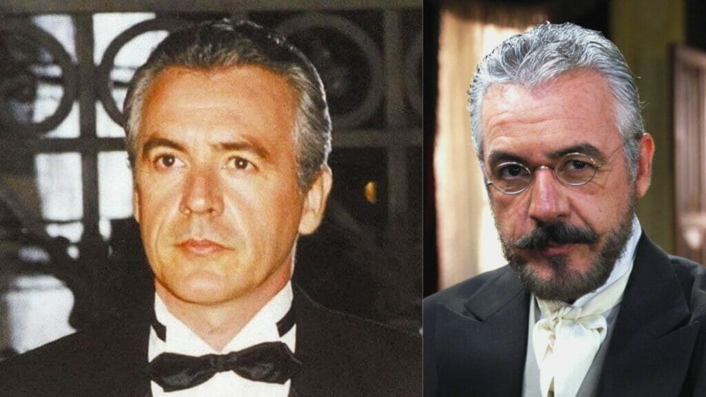 O ator Fábio Junqueira em trabalhos diferentes