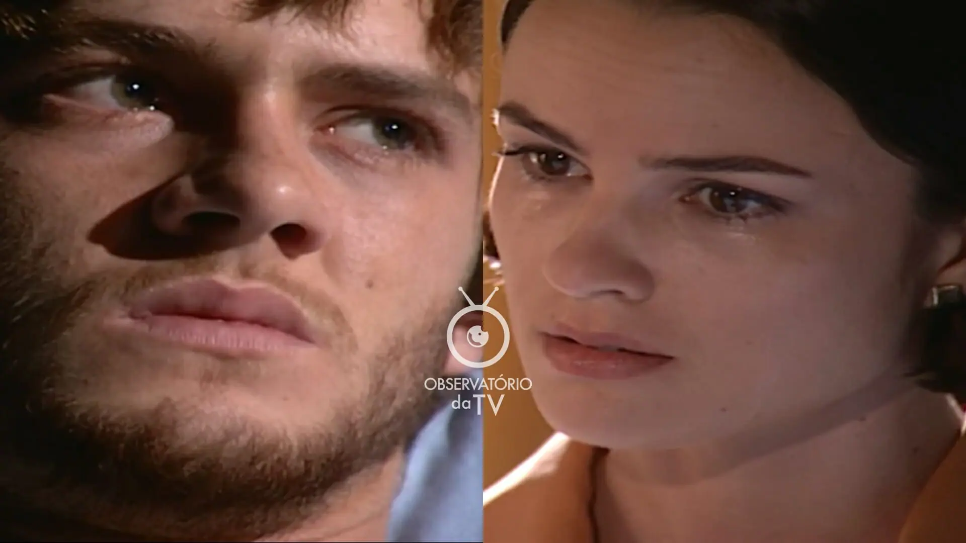Rodrigo (Leonardo Miggiorin) e Laura (Carolina Kasting) de Mulheres Apaixonadas