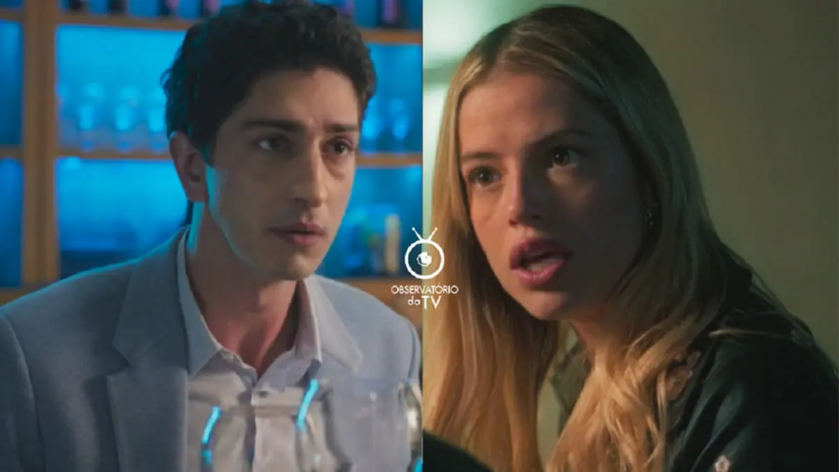 Graça (Agatha Moreira) e Daniel (Johnny Massaro) de Terra e Paixão