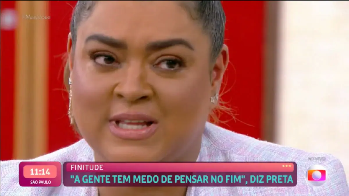 Preta Gil no Mais Você