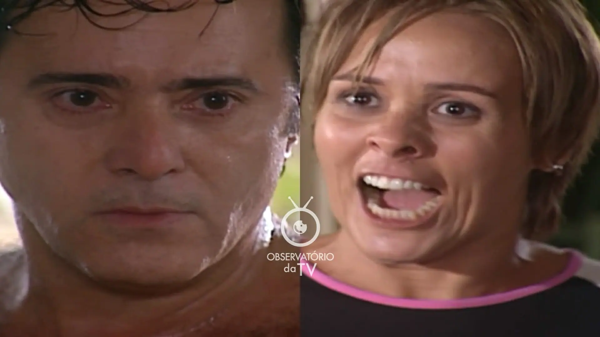 Téo (Tony Ramos) e Heloísa (Giulia Gam) de Mulheres Apaixonadas