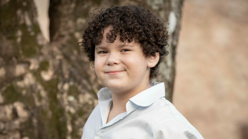 Tobias (Davi Queiroz) em Amor Perfeito