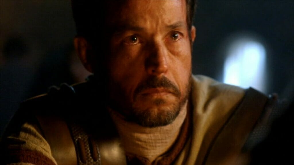 Urias (Roger Gobeth) na série Reis