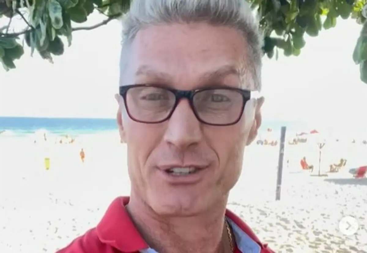O ator André Segatti