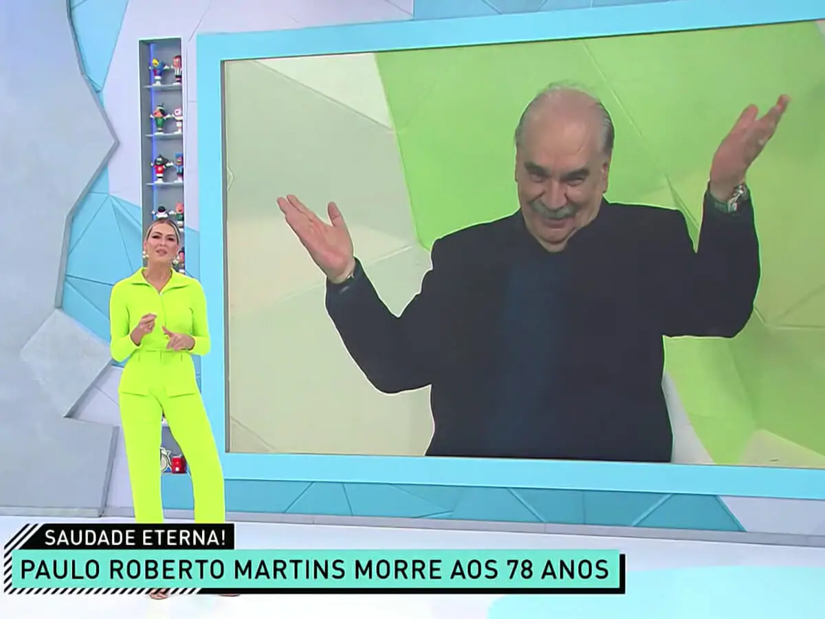 Renata Fan comenta morte de Paulo Roberto Martins no Jogo Aberto