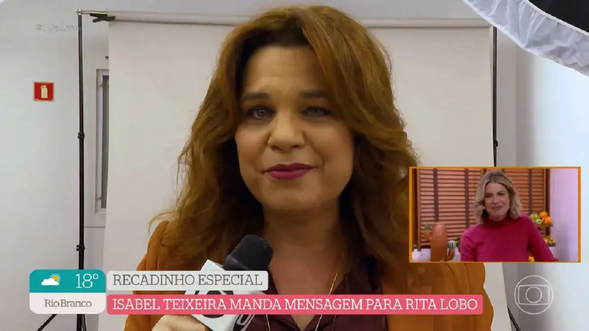 Isabel Teixeira e Rita Lobo no É de Casa