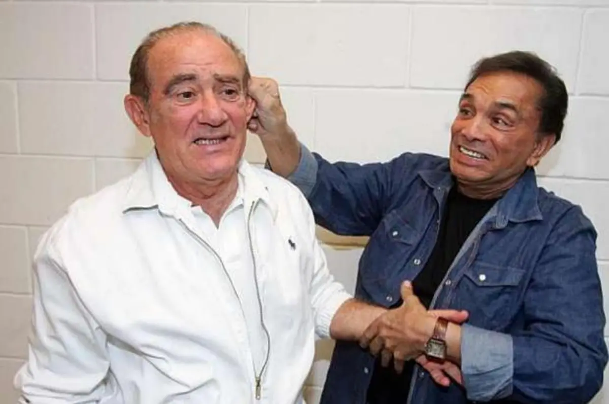 Renato Aragão e Dedé Santana