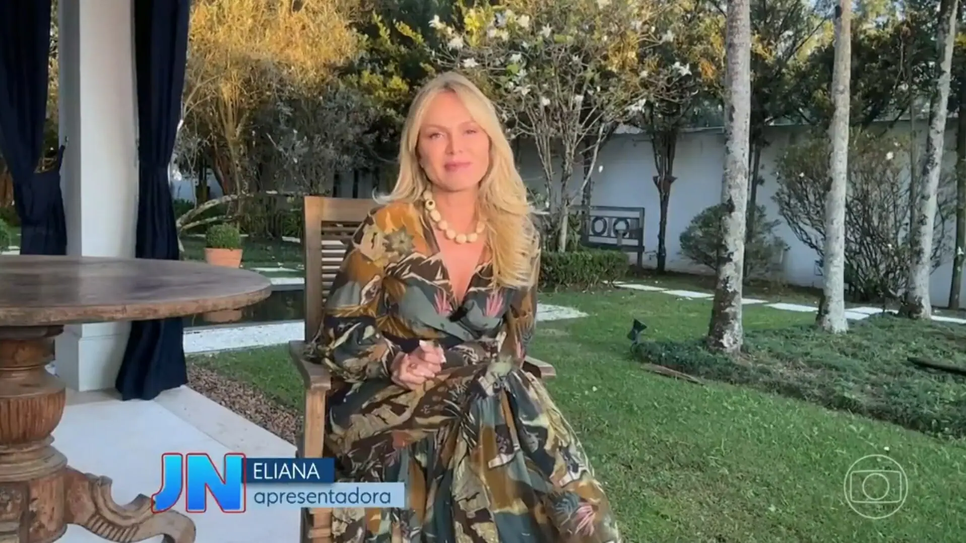 Eliana no Jornal Nacional
