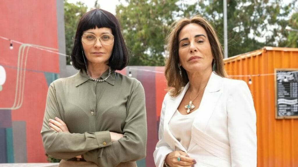 Alexandra Richter e Glória Pires como Nice e Irene em Terra e Paixão