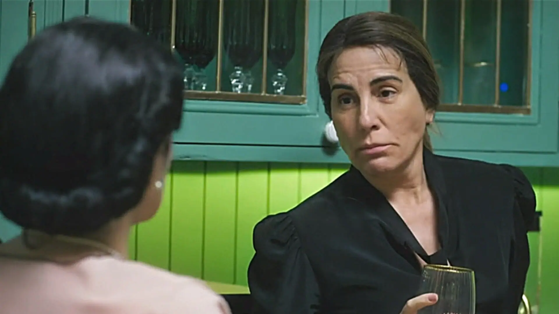 Angelina (Inez Viana) e Irene (Gloria Pires) em Terra e Paixão