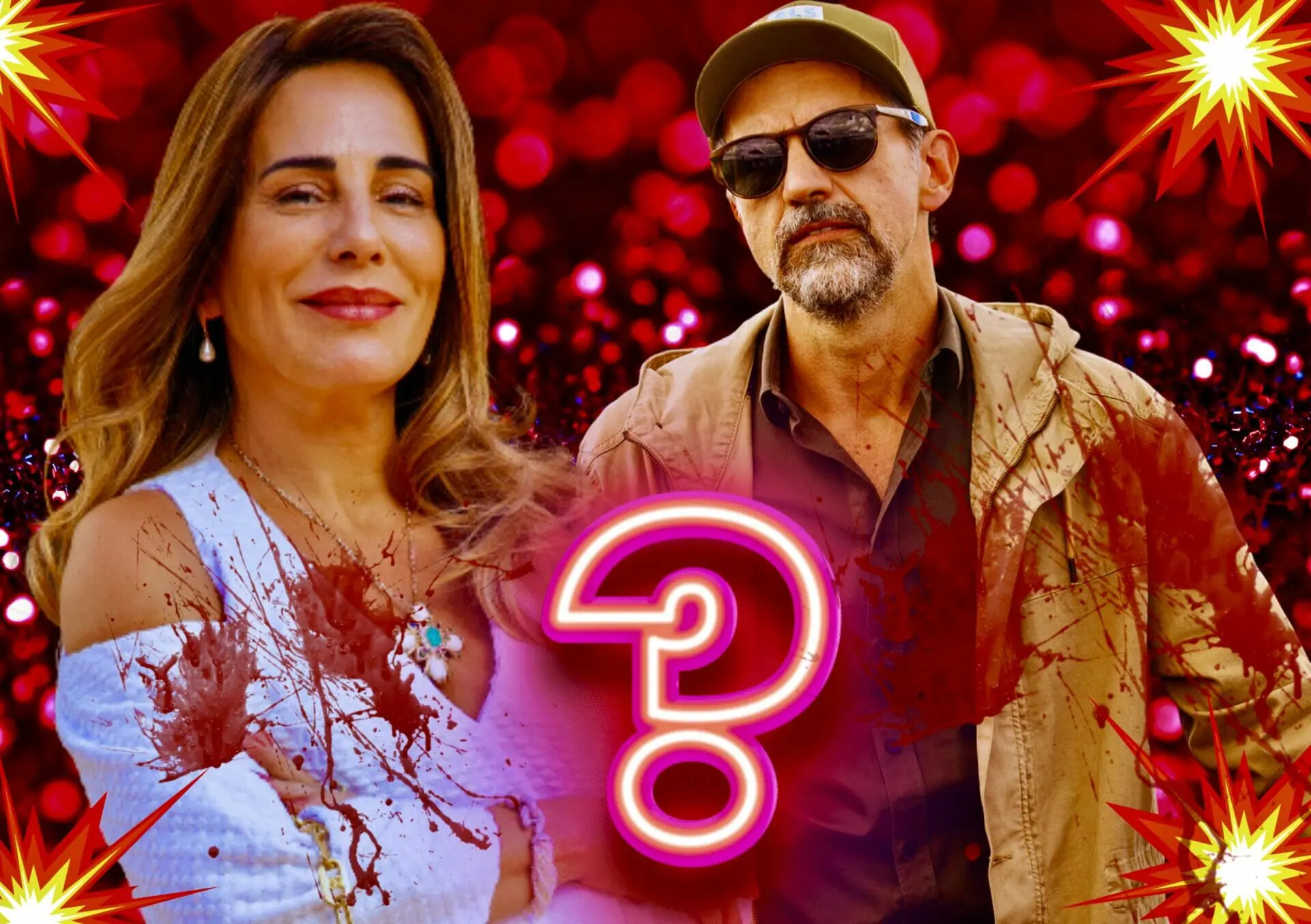 Ademir (Charles Fricks) e Irene (Gloria Pires) em Terra e Paixão