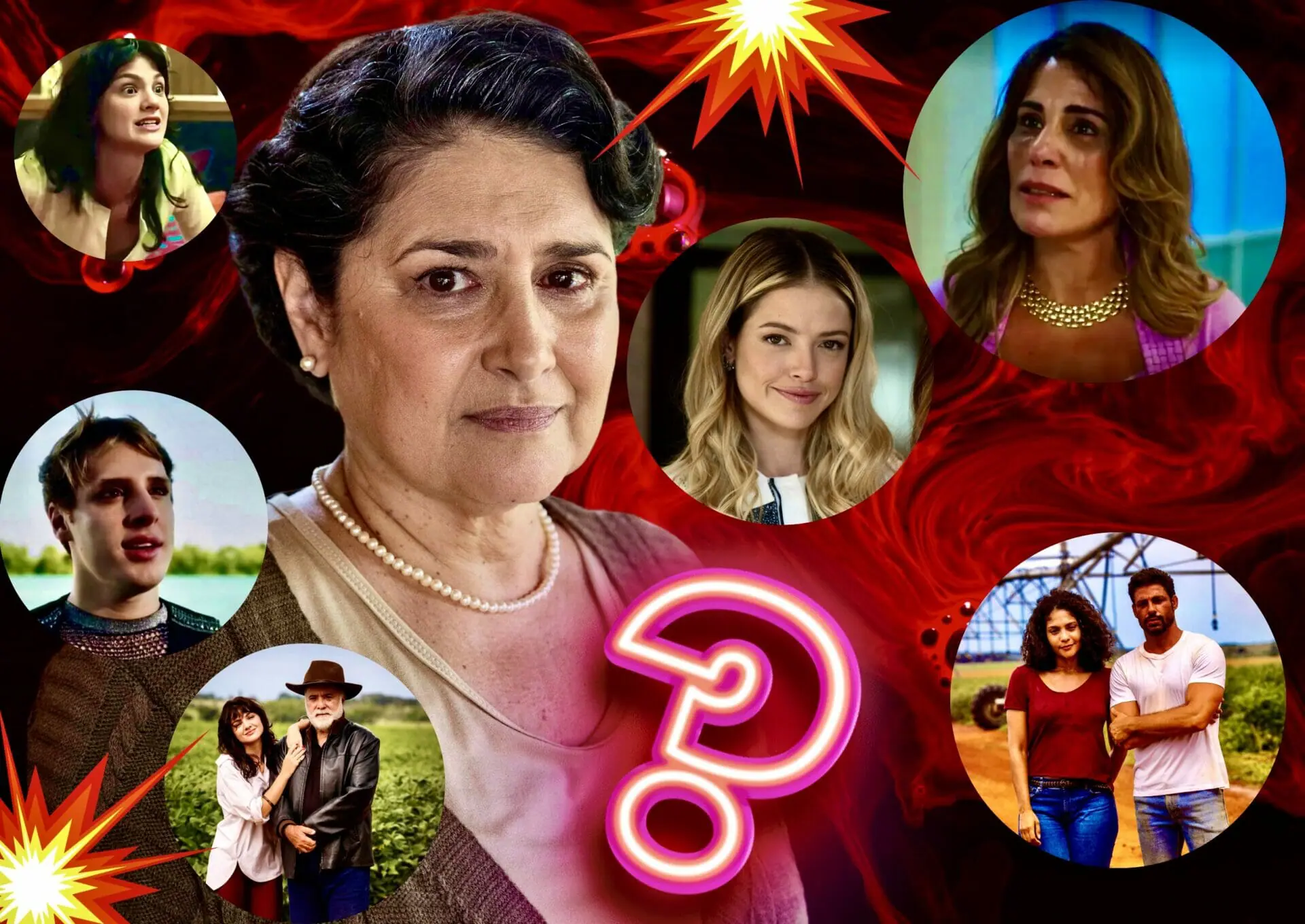 Personagens de Terra e Paixão