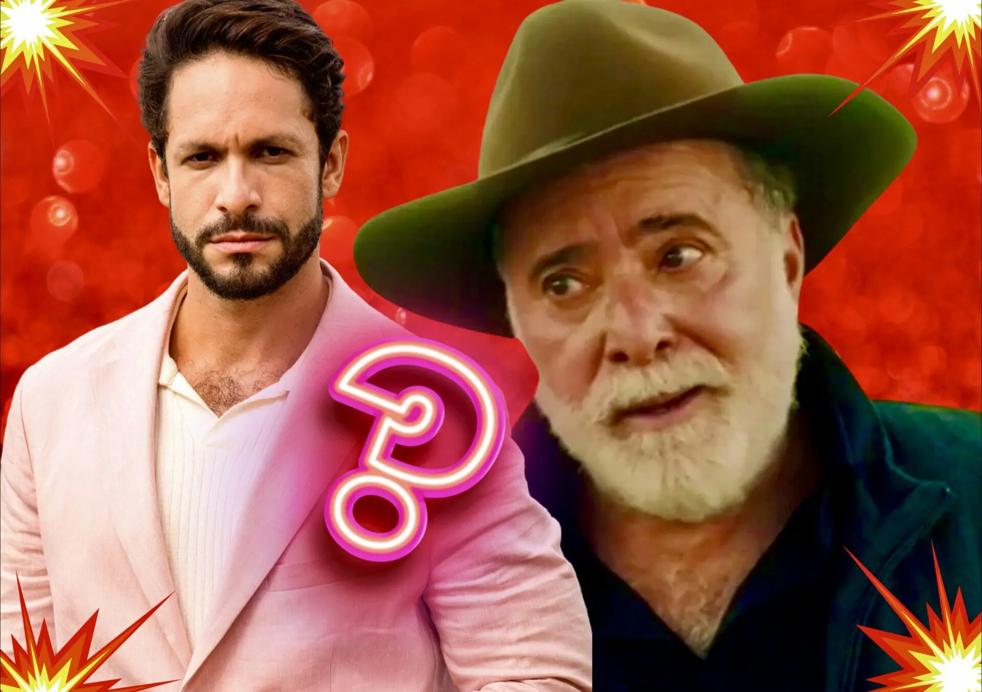 Antônio (Tony Ramos) e Luigi (Rainer Cadete) de Terra e Paixão