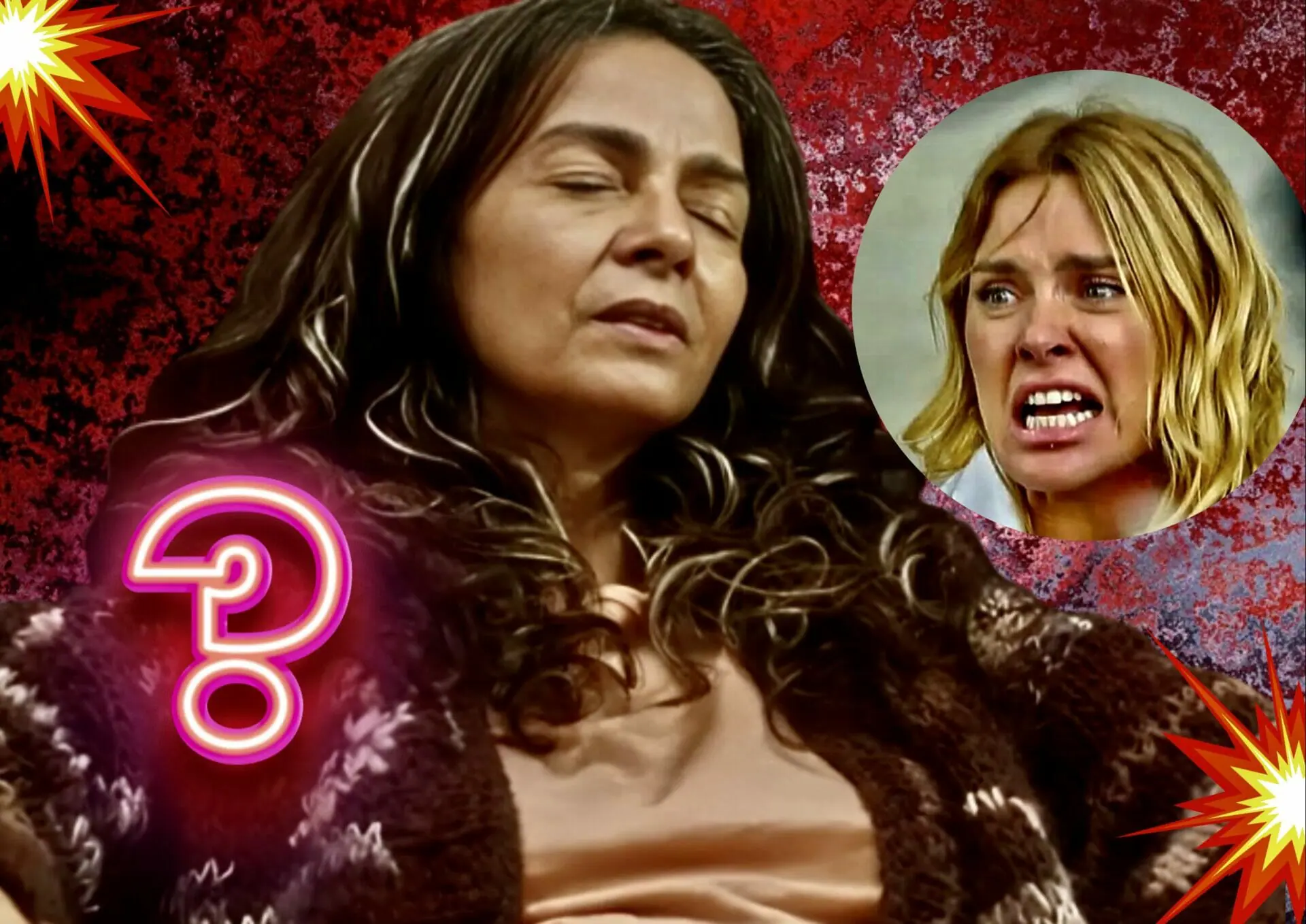 Lumiar (Carolina Dieckmann) e Dora (Claudia Ohana) em Vai na Fé