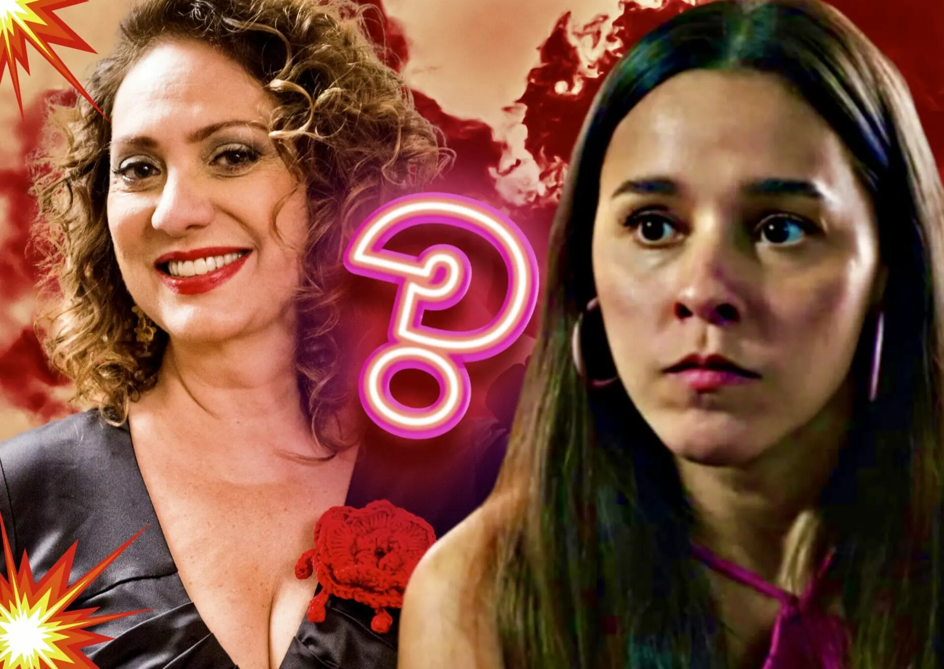 Berenice (Thati Lopes) e Agatha (Eliane Giardini) de Terra e Paixão