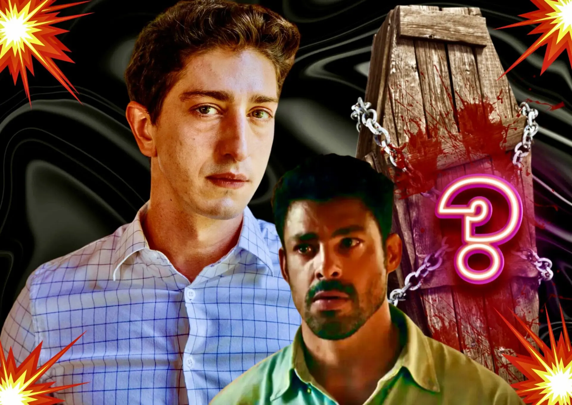 Caio (Cauã Reymond) e Daniel (Johnny Massaro) em Terra e Paixão
