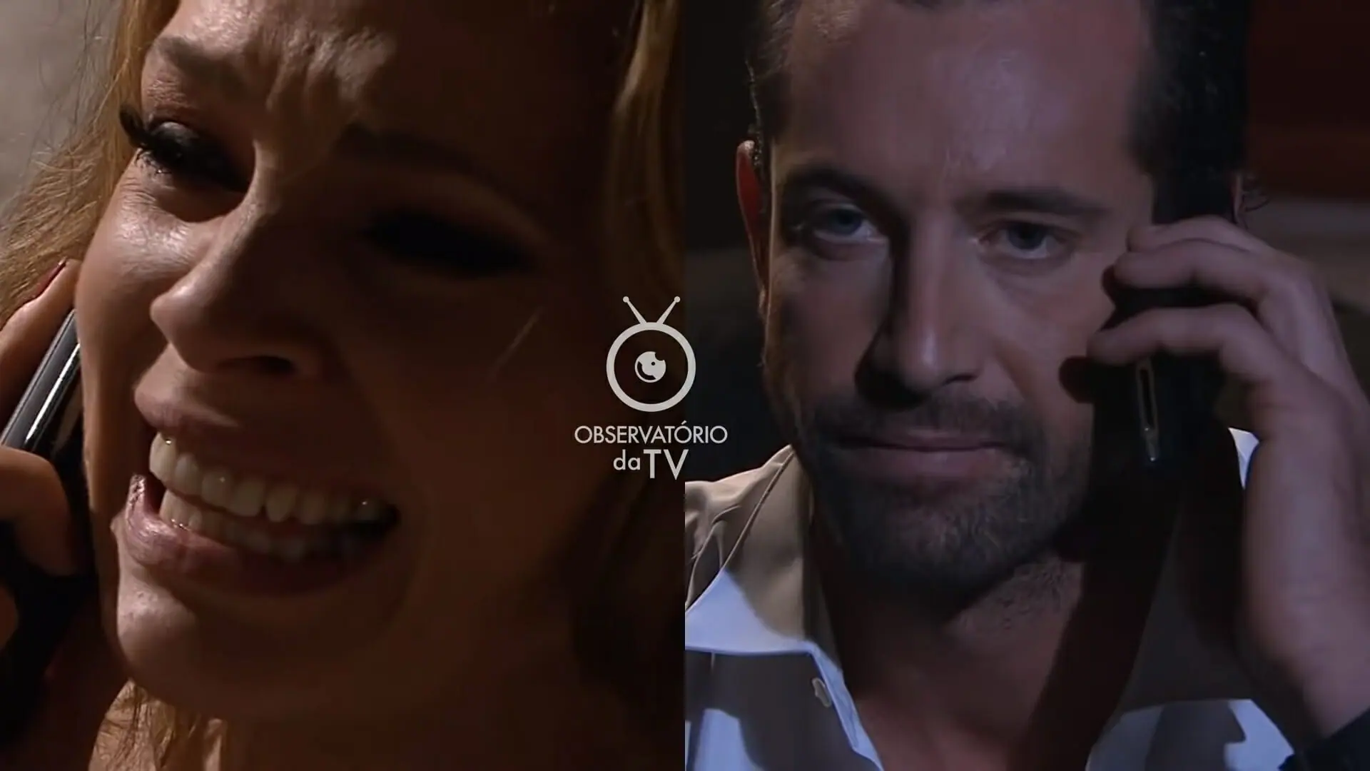 Clara (Jessica Coch) e Rodrigo (Gabriel Soto) de Um Refúgio para o Amor