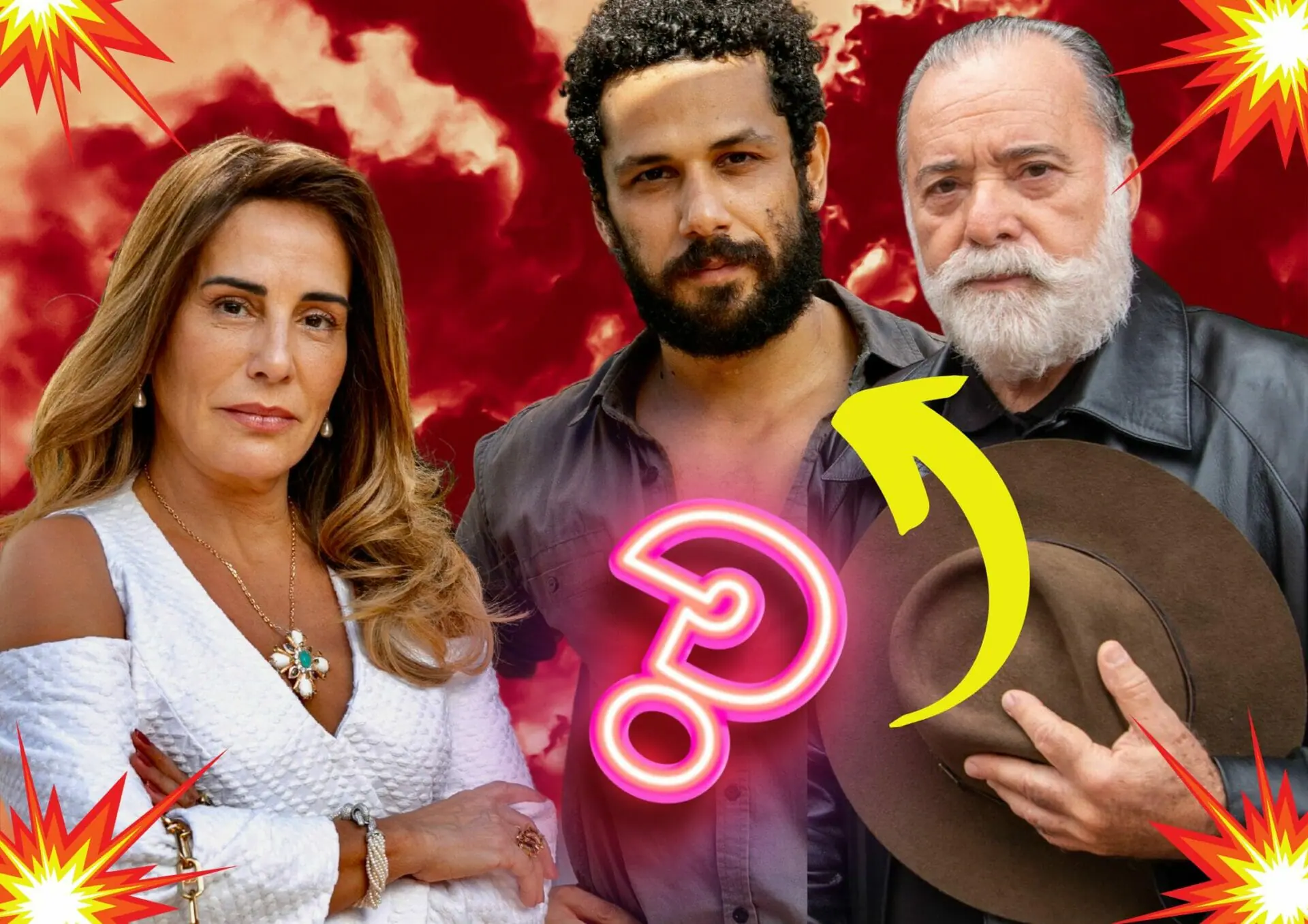 Personagens de Terra e Paixão