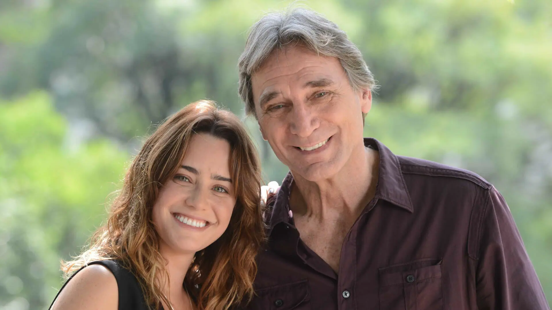 Fernanda Vasconcellos e Herson Capri em Sangue Bom