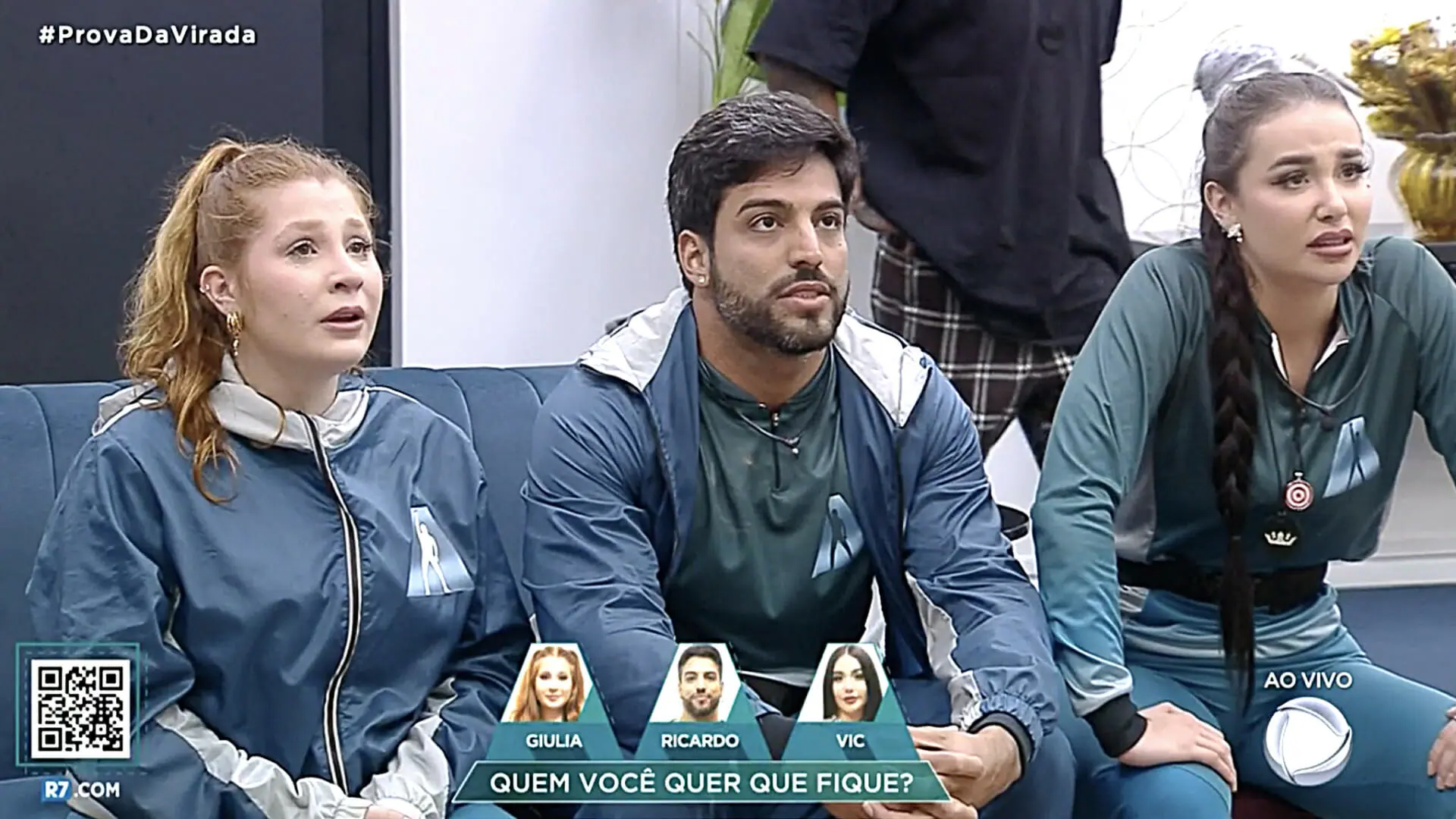Giulia, Ricardo ou Victoria quem vai sair de A Grande Conquista
