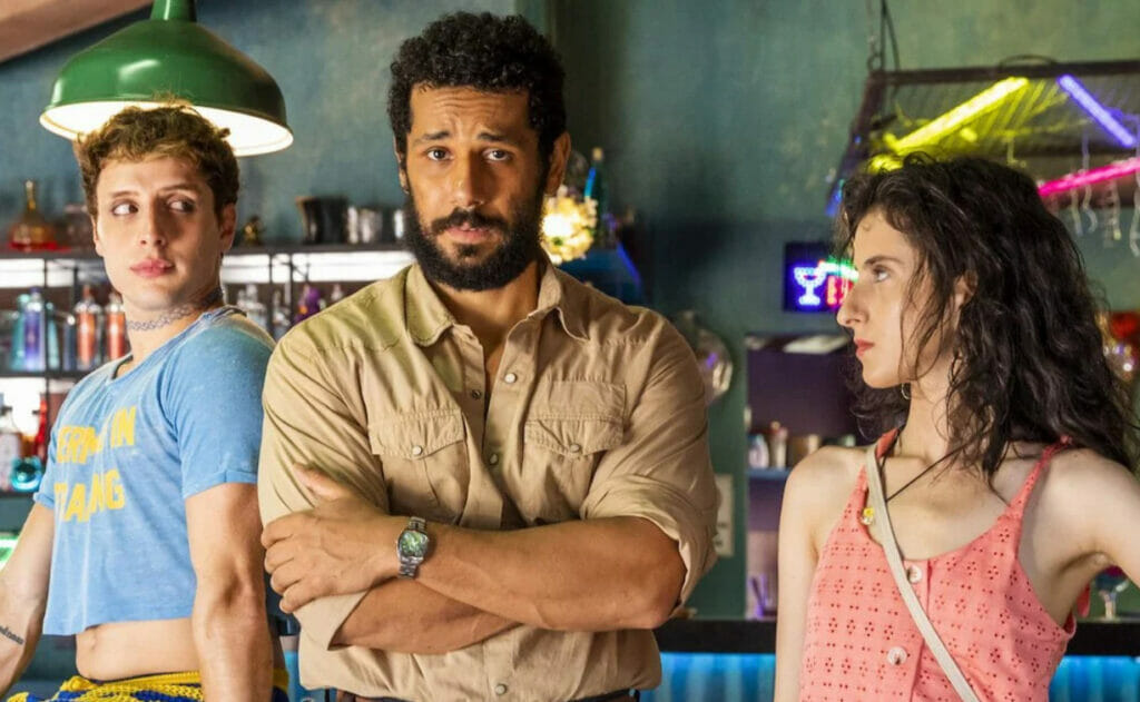 Kelvin, Ramiro e Munda em Terra e Paixão