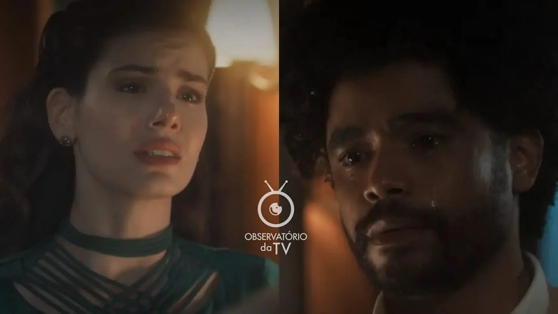 Marê (Camila Queiroz) e Orlando (Diogo Almeida) de Amor Perfeito