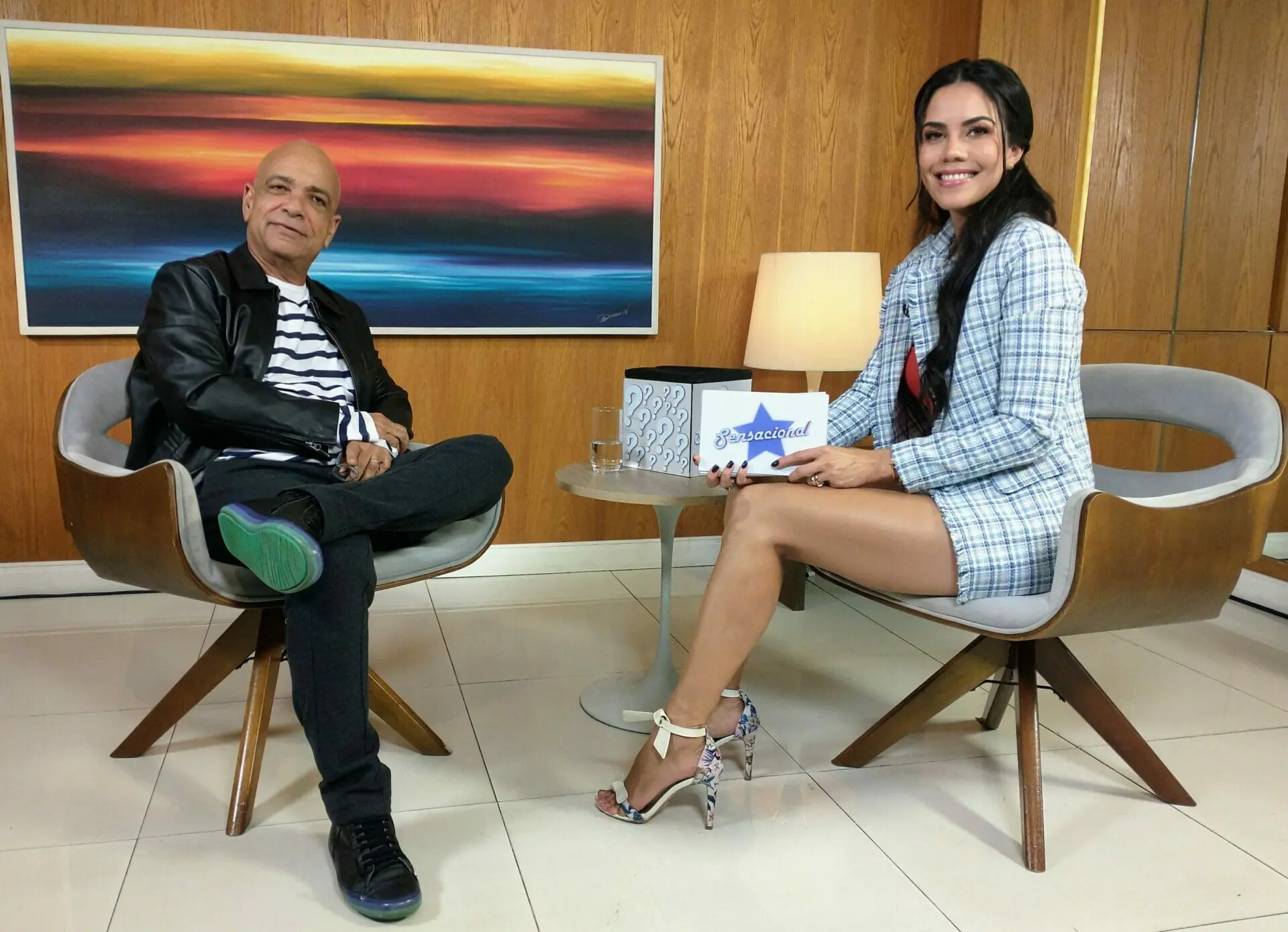 Cláudio Manoel e Daniela Albuquerque